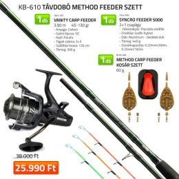 NEVIS Távdobó method feeder szett 1843-391+ 2542-650+ 8100-460
