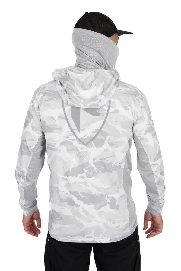 Fox rage uv hooded light camo top fox rage uv hooded light cam top small - Image 7