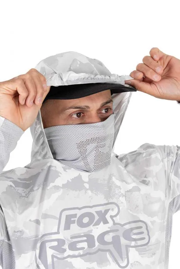 Fox rage uv hooded light camo top fox rage uv hooded light cam top small - Image 11