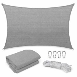 Rana napvitorla négyszög alakú 5x6 m szürke