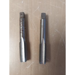 SIBRTEH M12x1.75mm kézi menetfúró csap 2db GARÁZSVÁSÁR! Rozsdás befogó felület!