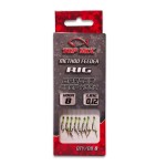 Top Mix Method Feeder előkötött horog csalitüskével 0,12mm #8 8db/csg