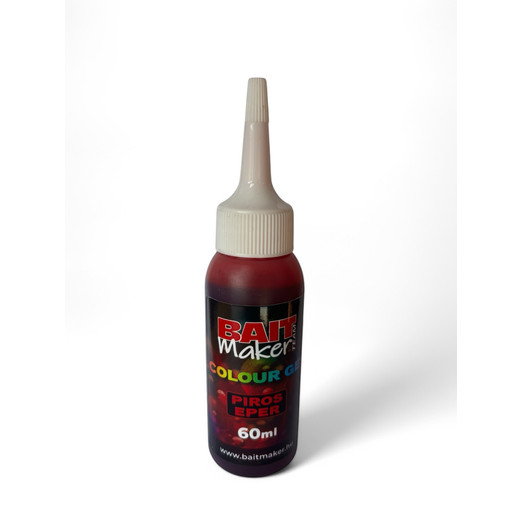 Bait Maker Color Gél Piros / Eper 60ml, aroma