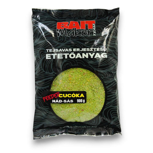 Bait Maker Feeder Cucóka Nád-Sás 900g, tejsavas erjesztésű etetőanyag