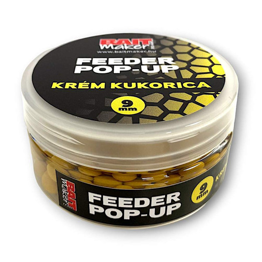 Bait Maker Feeder Pop Up 9mm Krém Kukorica 25g, bojli