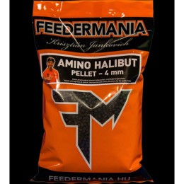 Feedermánia 4mm Amino Halibut/Halas 800g, etető pellet