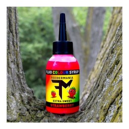 Feedermánia Fluo Colour Syrup Strawberry/Eper 75ml, aroma