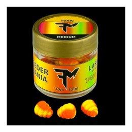 Feedermánia Larva Air Wafters Two Tone M Toxic/Füstölt Hering 16g, horogcsali
