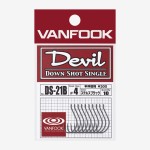 Vanfook DS-21B Devil 8 dropshot horog 10db