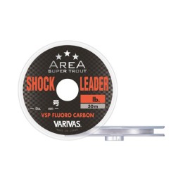 Varivas Super Trout Area VSP Fluorocarbon Shockleader 30m 0,128mm 3lbs előkezsinór