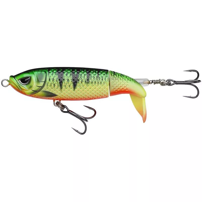 Madcat cat plopper 16cm 55g t1/0 firetiger uv wobbler