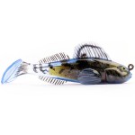 Livetartget Goby 2 Paddletail Géb Műcsali Horoggal Szerelve - Image 14