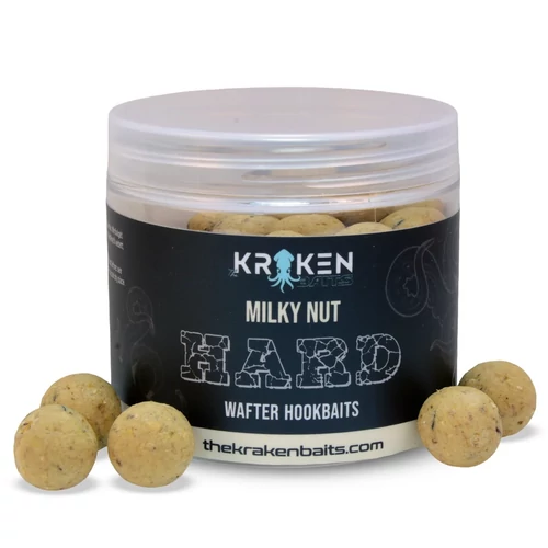 KRAKEN Milky Nut Hard Wafter Hookbaits 24mm