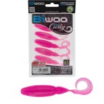 Biwaa TailGunR Curly 2,5" 6,3cm Pink Ice 304 gumihal 8 db/csg