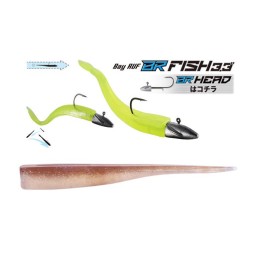 Duo Bayruf BR Fish 3.3" 8.4cm F102 Brown Zircon gumihal 7 db/csg