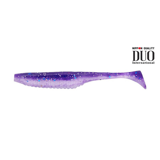 Duo Realis Versa Shad 4" 10cm F086 Purple Back Shad plasztik csali 7 db/csg