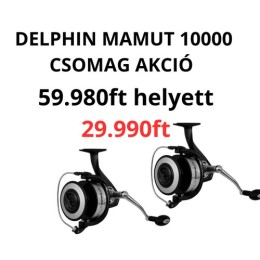 DELPHIN MAMUT 10000 - DUPLA CSOMAG-AKCIÓ !