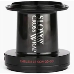 Daiwa EMBLEM 45SCW - 5000LD QD - Mély Pótdob - Black Version