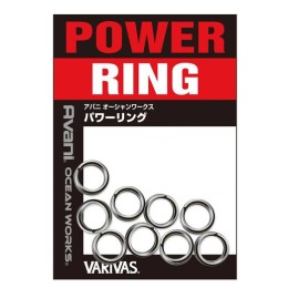 Varivas Avani ocean works power split ring kulcskarika 4mm 40lb 18kg 16db/csg