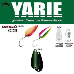 Yarie 704 Ringo Midi 1,8gr E66 Fits Green kanál villantó
