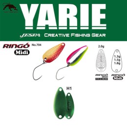 Yarie 704 Ringo Midi 1,8gr H1 Green Metalic kanál villantó