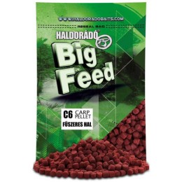 Haldorádó Big Feed - C6 Pellet - Fűszeres Hal 700g
