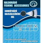 Haldorádó Gumiütköző hajszálelőkére - XXL 9db/csg