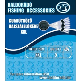 Haldorádó Gumiütköző hajszálelőkére - XXL 9db/csg