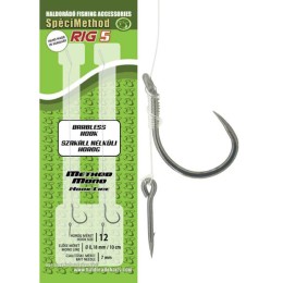 Haldorádó SpéciMethod Rig5 Mono 7mm 12 barbless előkötött horog 2db/csg