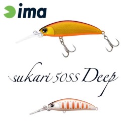 Ima Sukari 50SS Deep 50mm 5g 126 Pearl Off White wobbler