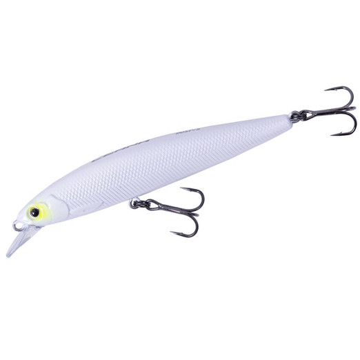 Major Craft Ceana Jerkbait 90SPS Shallow 9cm 10gr #004 Yellow Cheek Pearl White wobbler