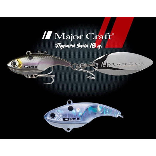 Major Craft Jigpara Spin FW 4.3cm 18gr #036 Silver Shad műcsali
