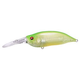 Megabass Ixi Shad TYPE-3 57mm 7g Clear Lime Chart wobbler