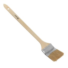 MTX 2,5" 60 mm radiátor ecset, fa nyél, természetes szál, oldószeres anyagokra