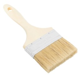MTX 4" 100 mm radiátor ecset, fa nyél, természetes szál, oldószeres anyagokra