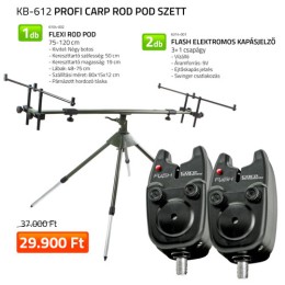 NEVIS Profi Carp Rod Pod szett 6104-002+ 2db 6314-001