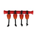 NYTRO DACRON CONNECTOR MEDIUM 4PCS/PEG