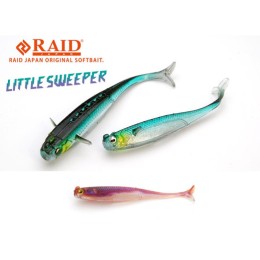 Raid Japan Little Sweeper 2,5" 6,3cm 048 Pearl Wakasagi gumihal 8 db/csg