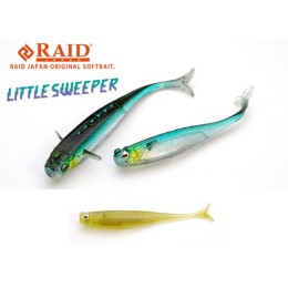 Raid Japan Little Sweeper 2,5" 6,3cm 072 Stealth Fish gumihal 8 db/csg