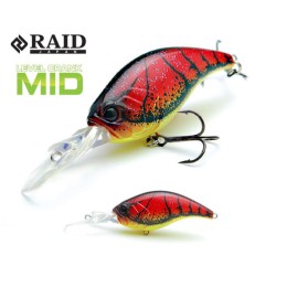 Raid Japan Level Crank Mid 59mm 10,5g 019 American Yashizari wobbler
