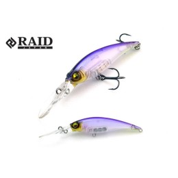 Raid Japan Level Shad Sprinter 68MR 68mm 5,9g 011 Grape Bijin wobbler