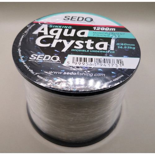SEDO Aqua Crystal 1200 Méter Monofil Horgász zsinór - 0.225mm 5.15kg - Image 4