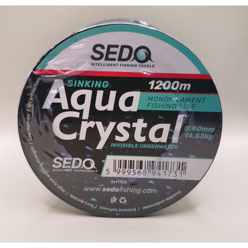 SEDO Aqua Crystal 1200 Méter Monofil Horgász zsinór - 0.30mm 8.77kg - Image 3
