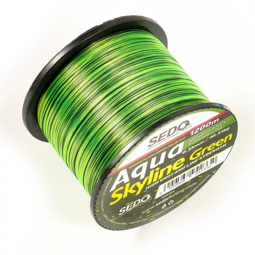 SEDO Aqua Skyline Green 1200 Méter Monofil Horgász Zsinór - 0.30mm 8.77kg - Image 6