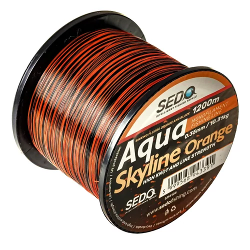 SEDO Aqua Skyline Orange 1200 Méter Monofil Horgász Zsinór - 0.225mm 5.15kg - Image 4