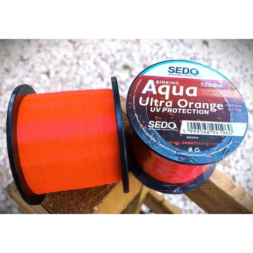 SEDO Aqua Ultra Orange 1200 Méter Monofil Horgász zsinór - 0.40mm 14.53kg - Image 3