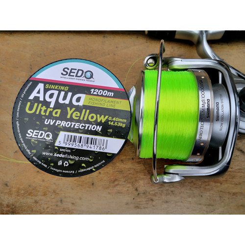 SEDO Aqua Ultra Yellow 300 Méter Monofil Horgász zsinór - 0.20mm 3.91kg - Image 6