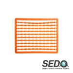SEDO Boilie Fluoro Hair Stops - Flouro Narancs - Image 2