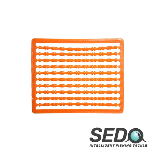 SEDO Boilie Fluoro Hair Stops - Flouro Narancs - Image 2