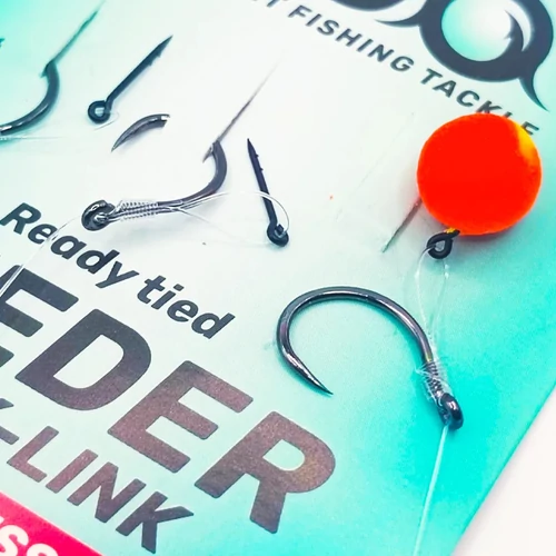 SEDO Carbon Carp Crystal Monofil Feeder rig Barbless - Szakáll Nélküli Feeder előke - 6-os 0.225mm-es monofil damil - Image 6